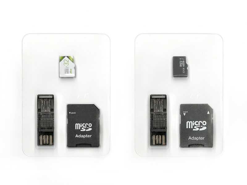 packaging microsd otg 3055-001a